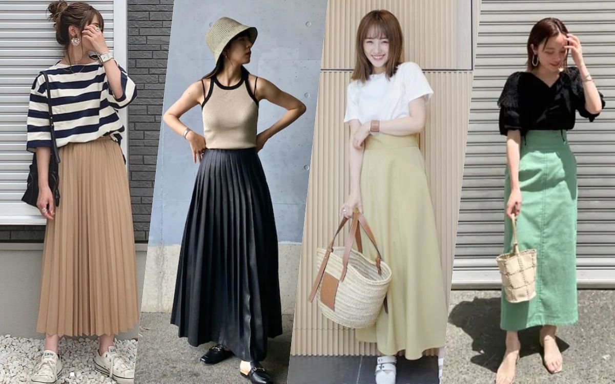 白Ｔ、西裝褲、洋裝、牛仔褲穿搭